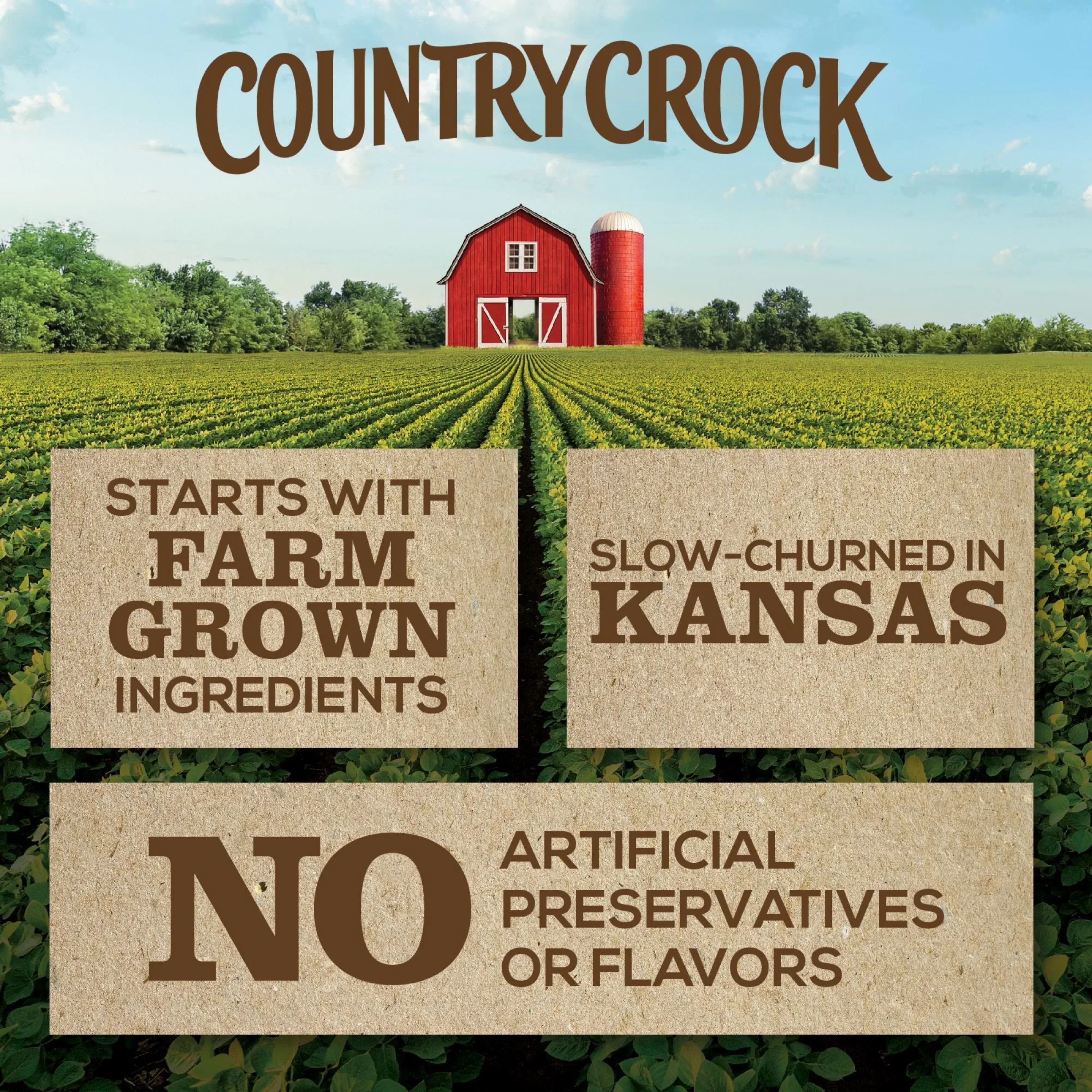 Country Crock Original Buttery Spread, 45 oz Tub - Image 2