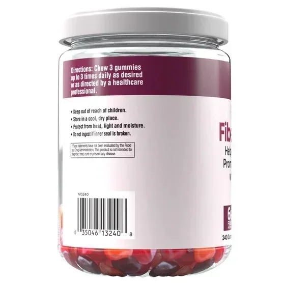 Country Farms Fiber Care Gummies, 240 Gummies - Image 2