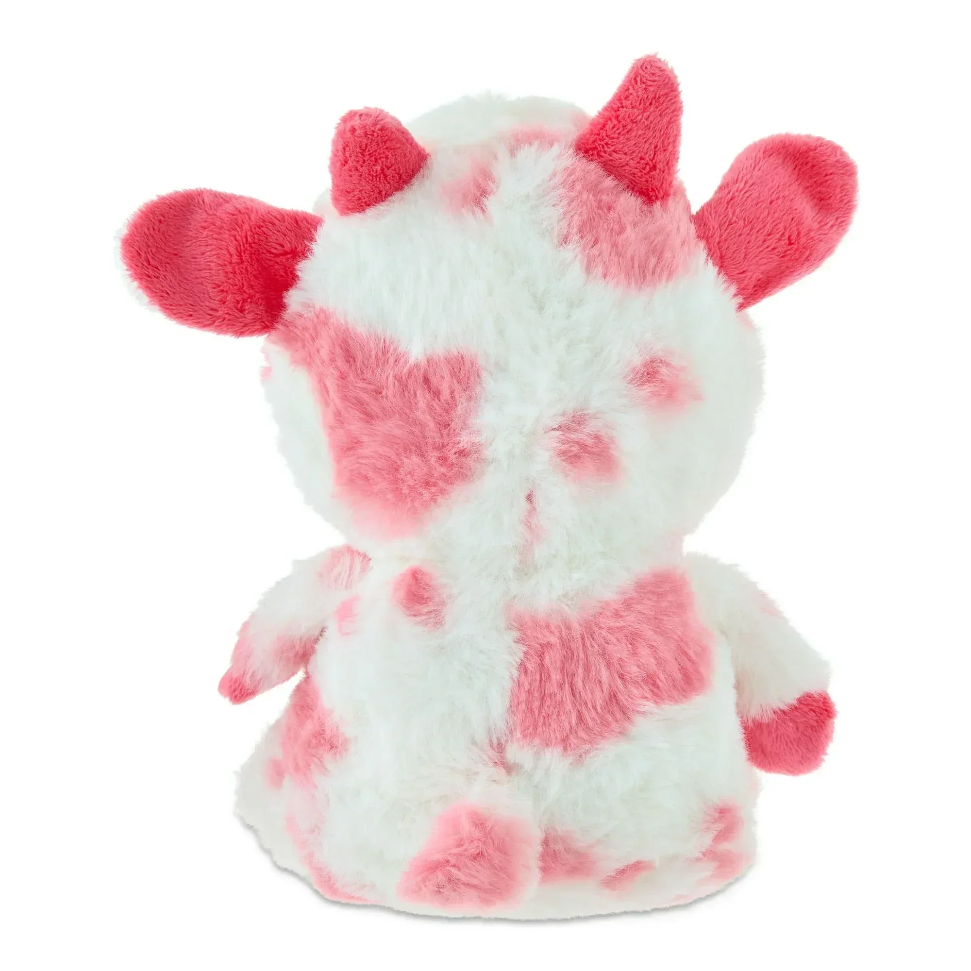 Cow Plush, Pink and White, 8", Valentine's Day by Way To Celebrate - Image 4