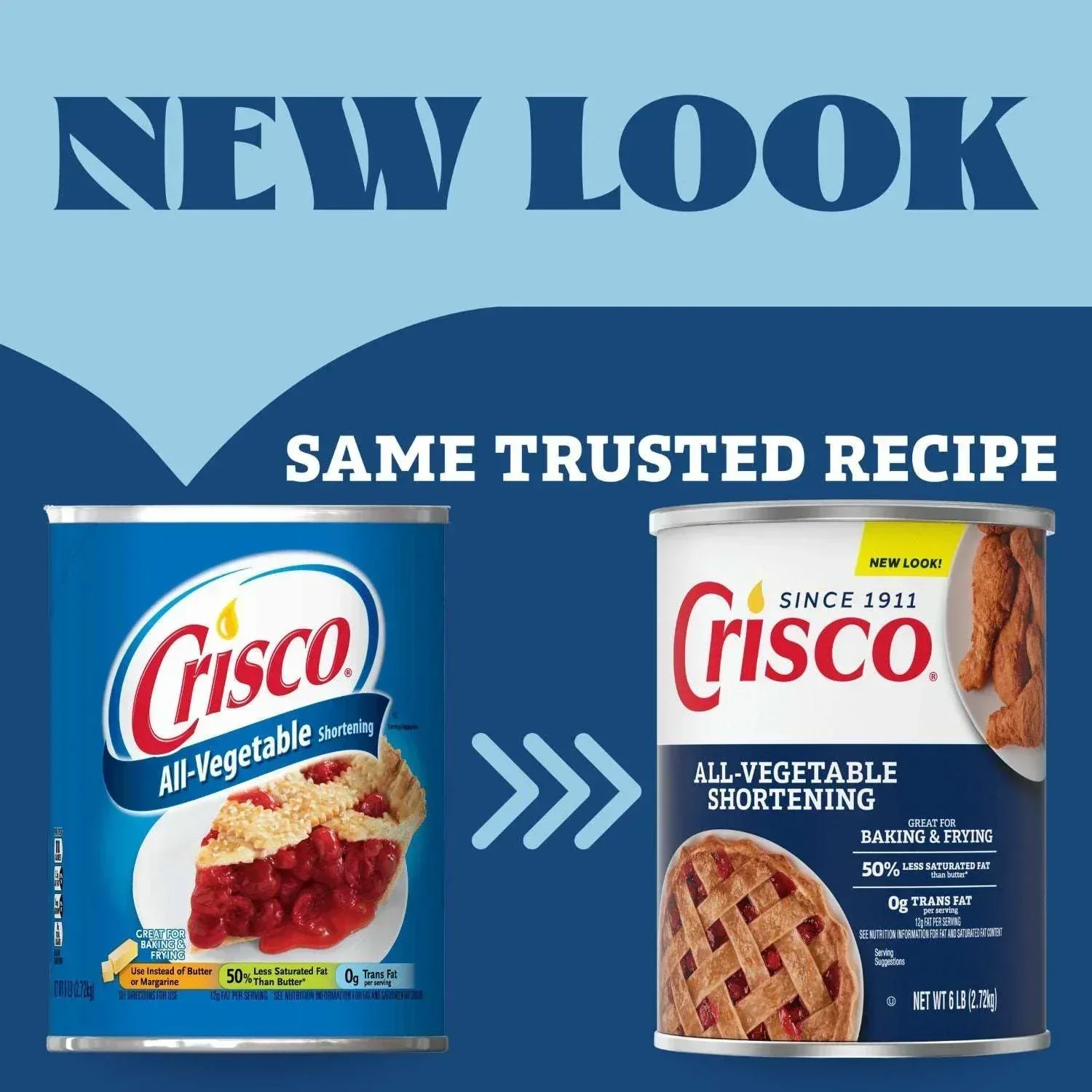 Crisco All-Vegetable Shortening, 96oz. - Image 4