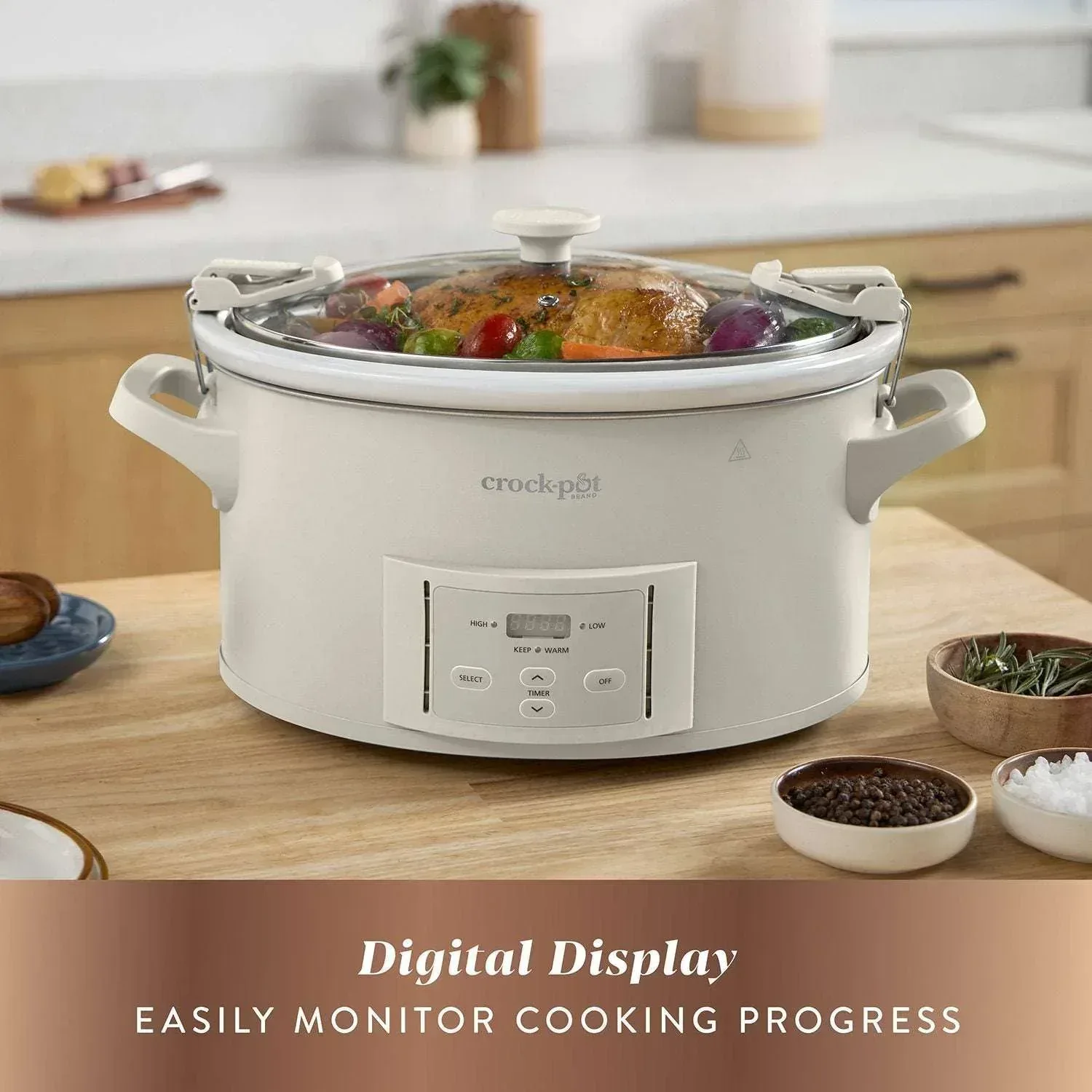Crock-Pot Design Series 7-Quart Cook & Carry Slow Cooker - Image 5