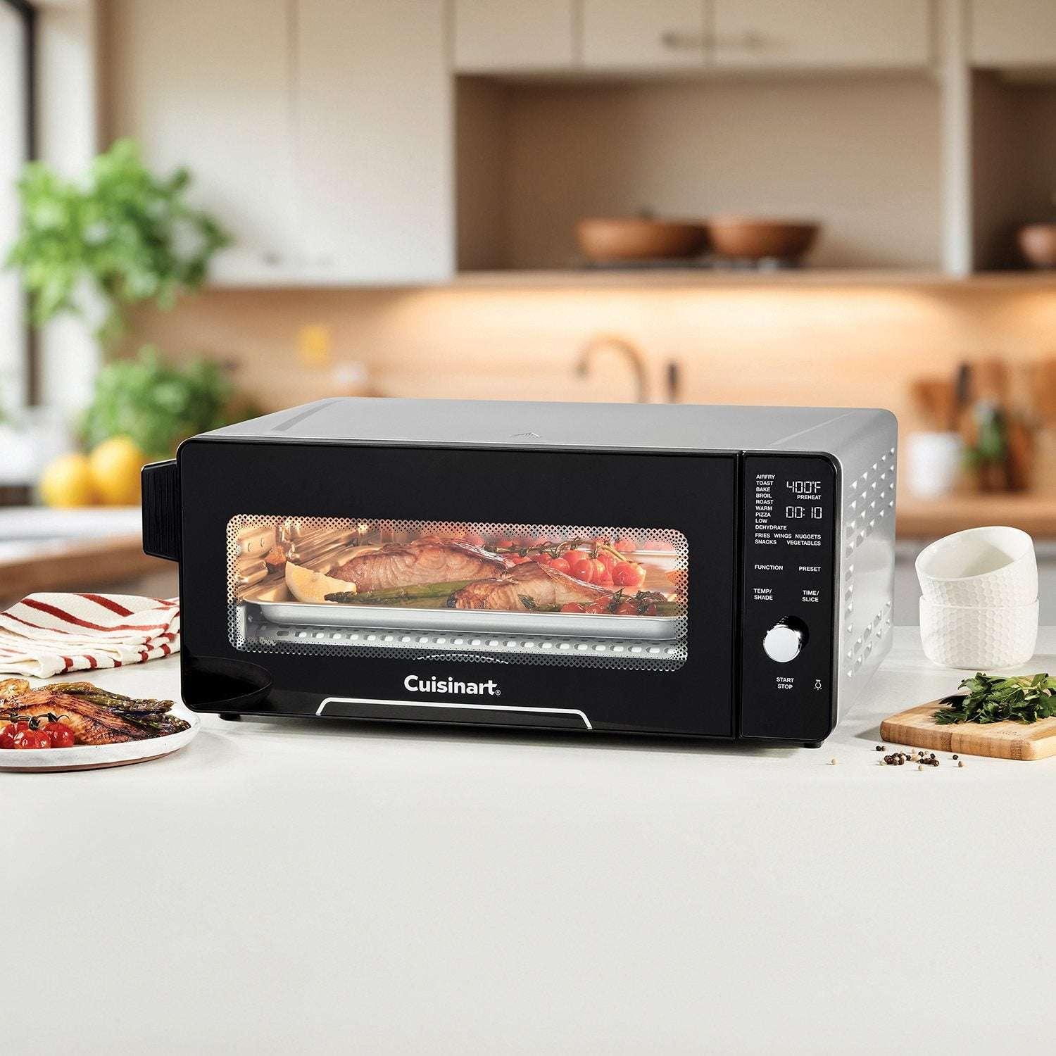 Cuisinart 14-in-1 Space-Saving Digital Air Fryer Oven with 2-in-1 9"x13" Pan - Image 2