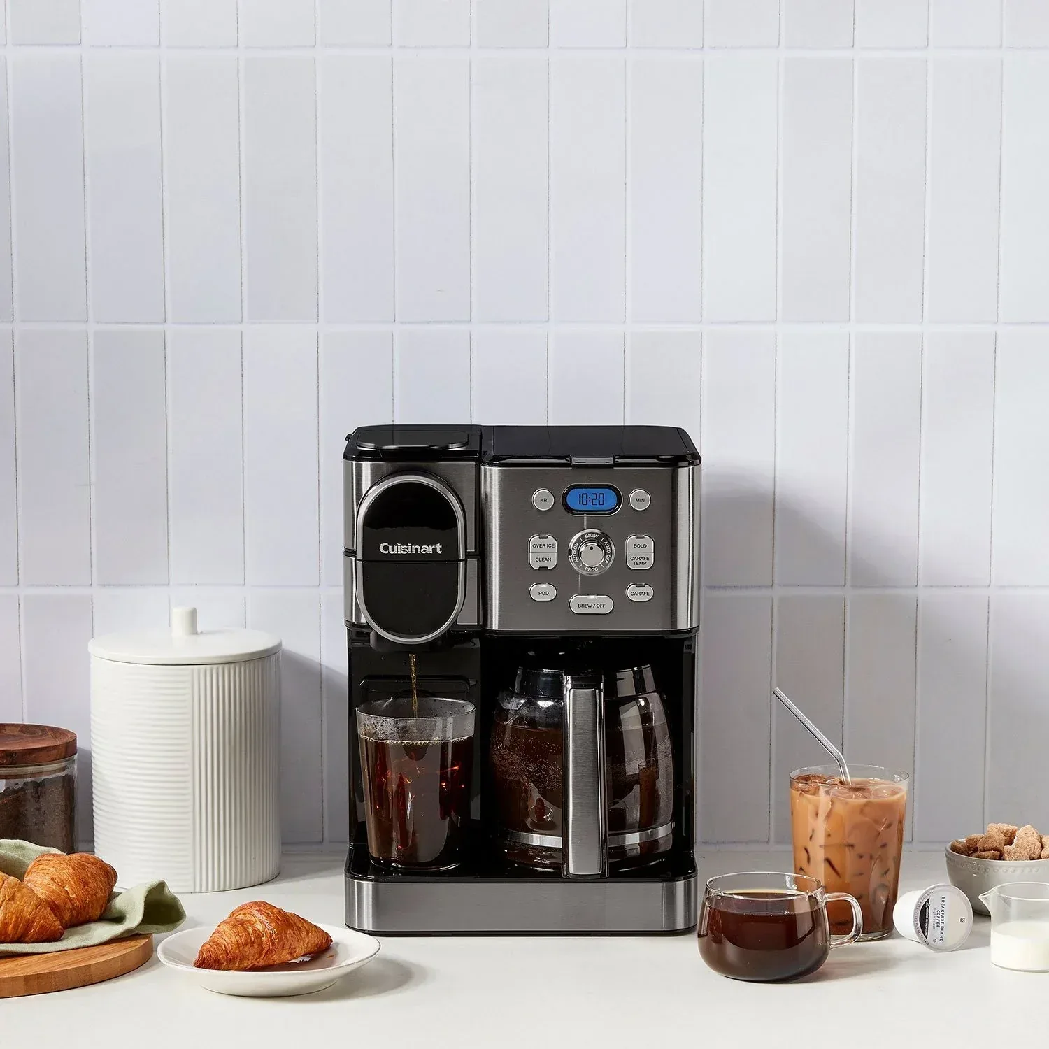Cuisinart 2-in-1 Coffeemaker, 12 Cup Capacity, Single Serve, Hot or Iced - Image 13