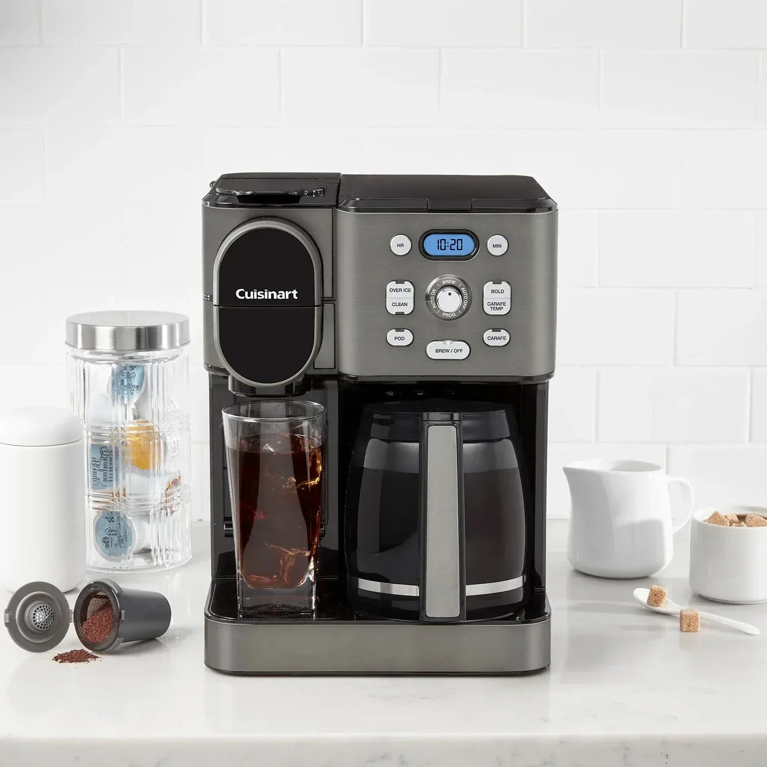 Cuisinart 2-in-1 Coffeemaker, 12 Cup Capacity, Single Serve, Hot or Iced - Image 16