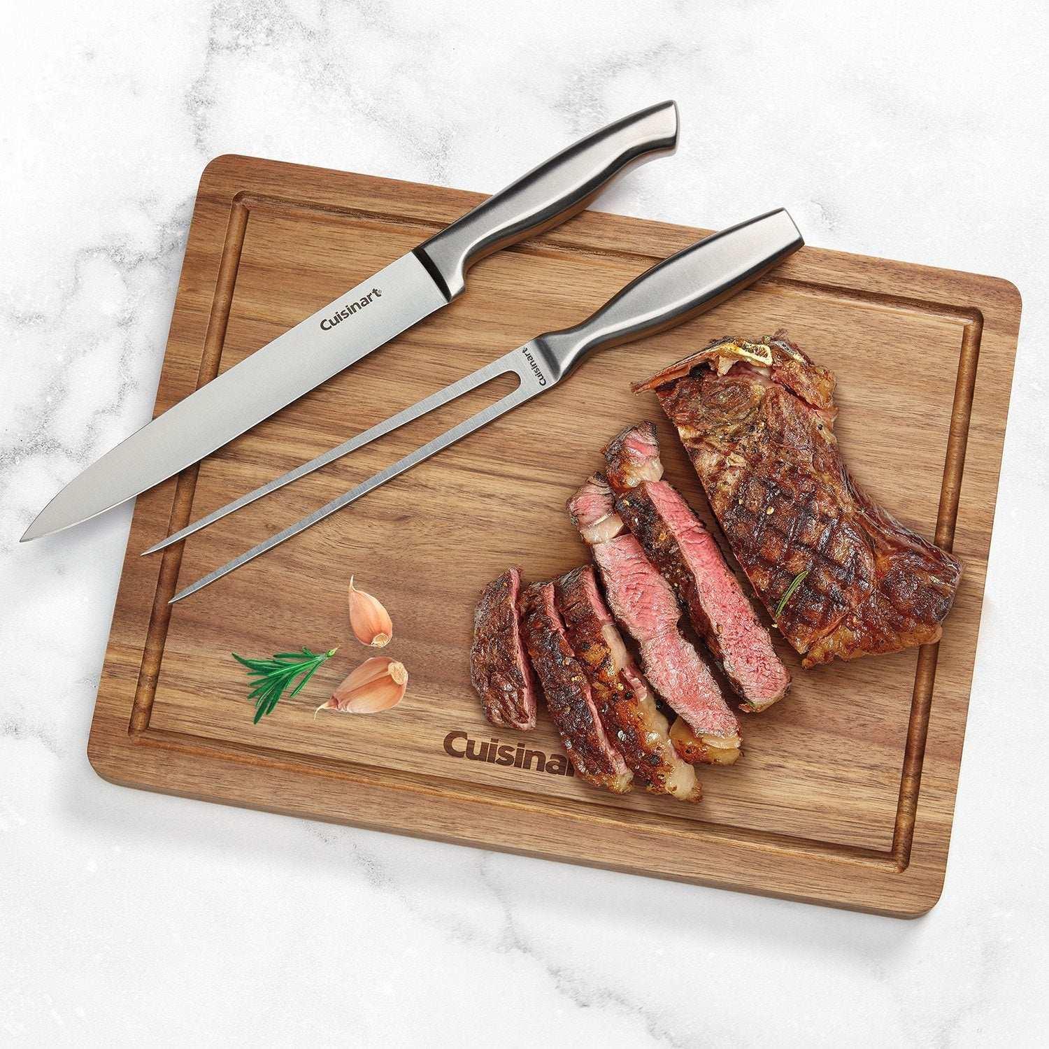 Cuisinart 3-Piece Stainless Steel Carving Set - Image 4