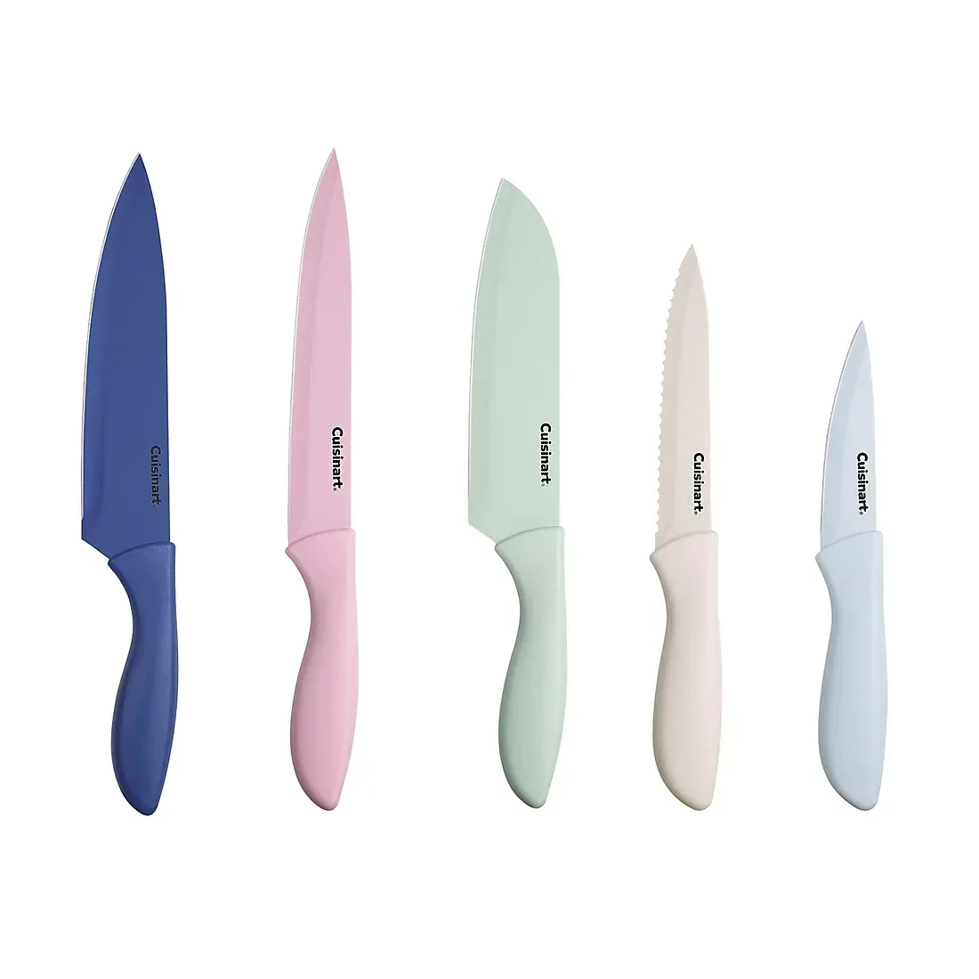 Cuisinart Advantage 10-Pc. Ceramic Coated Cutlery Set - Pastel - Image 2