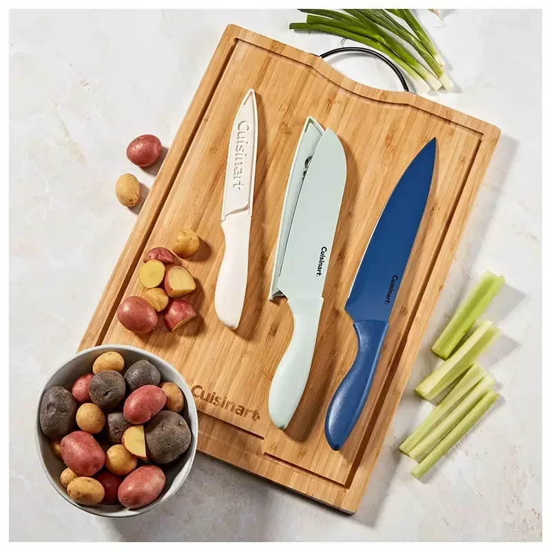 Cuisinart Advantage 10-Pc. Ceramic Coated Cutlery Set - Pastel - Image 6
