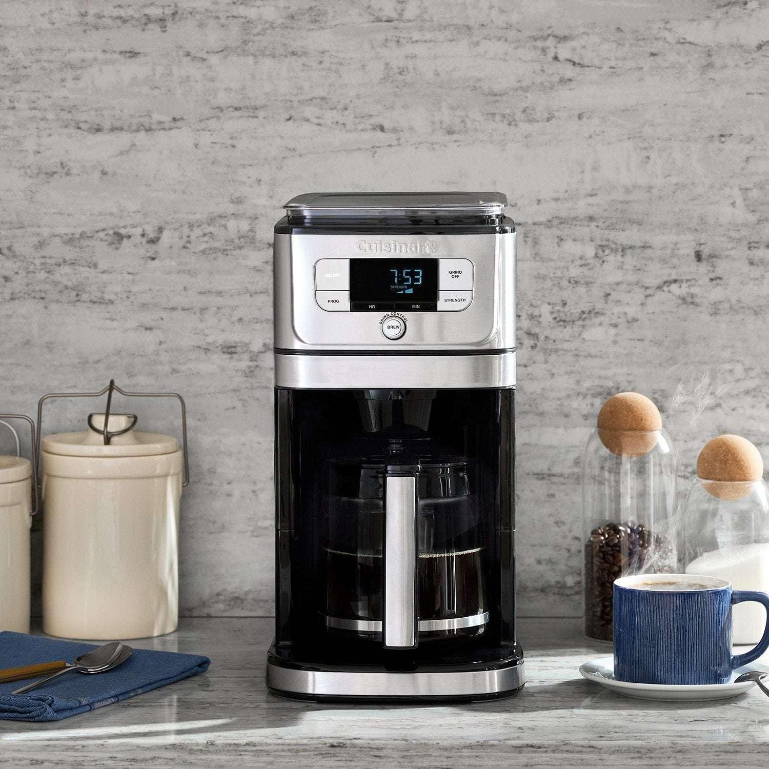 Cuisinart Burr Grind & Brew 12-Cup Coffeemaker - Image 9