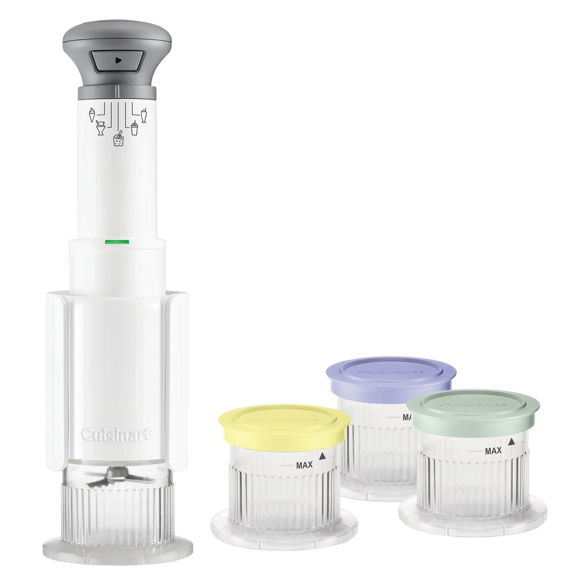 Cuisinart FastFreeze Ice Cream and Frozen Treat Maker with 4 Half-pint Cups - Image 2