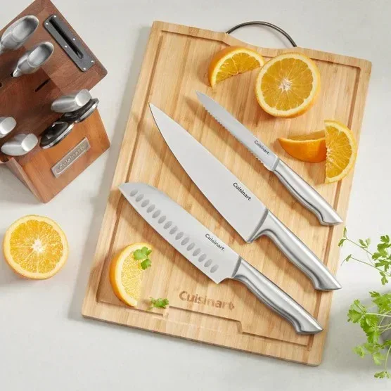 Cuisinart German Steel 10-piece Knife Block Set with Built-in Sharpener - Image 3