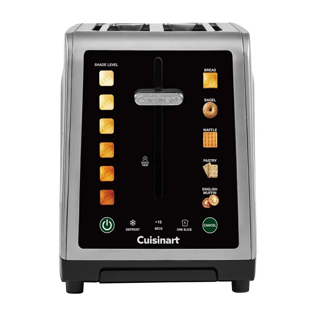 Cuisinart SimpliTouch XL Color Touchscreen 2-Slice Toaster
