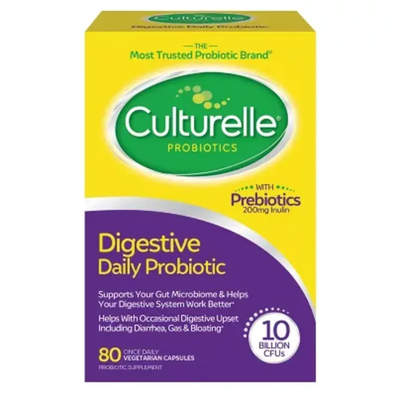 Culturelle Daily Probiotic Supplement Capsules, 10 Billion CFU (80 Ct.)