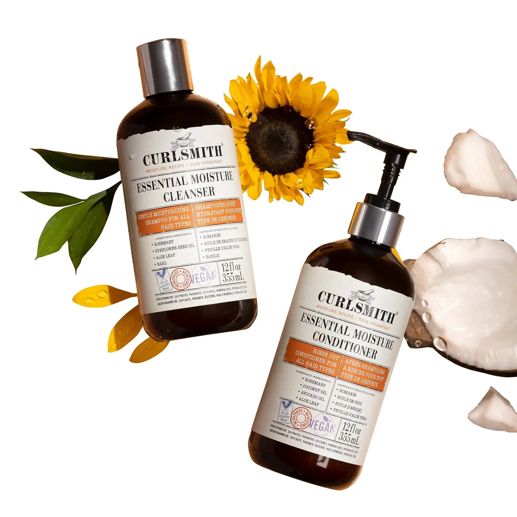 Curlsmith Essential Moisture Shampoo and Conditioner Set - Image 2