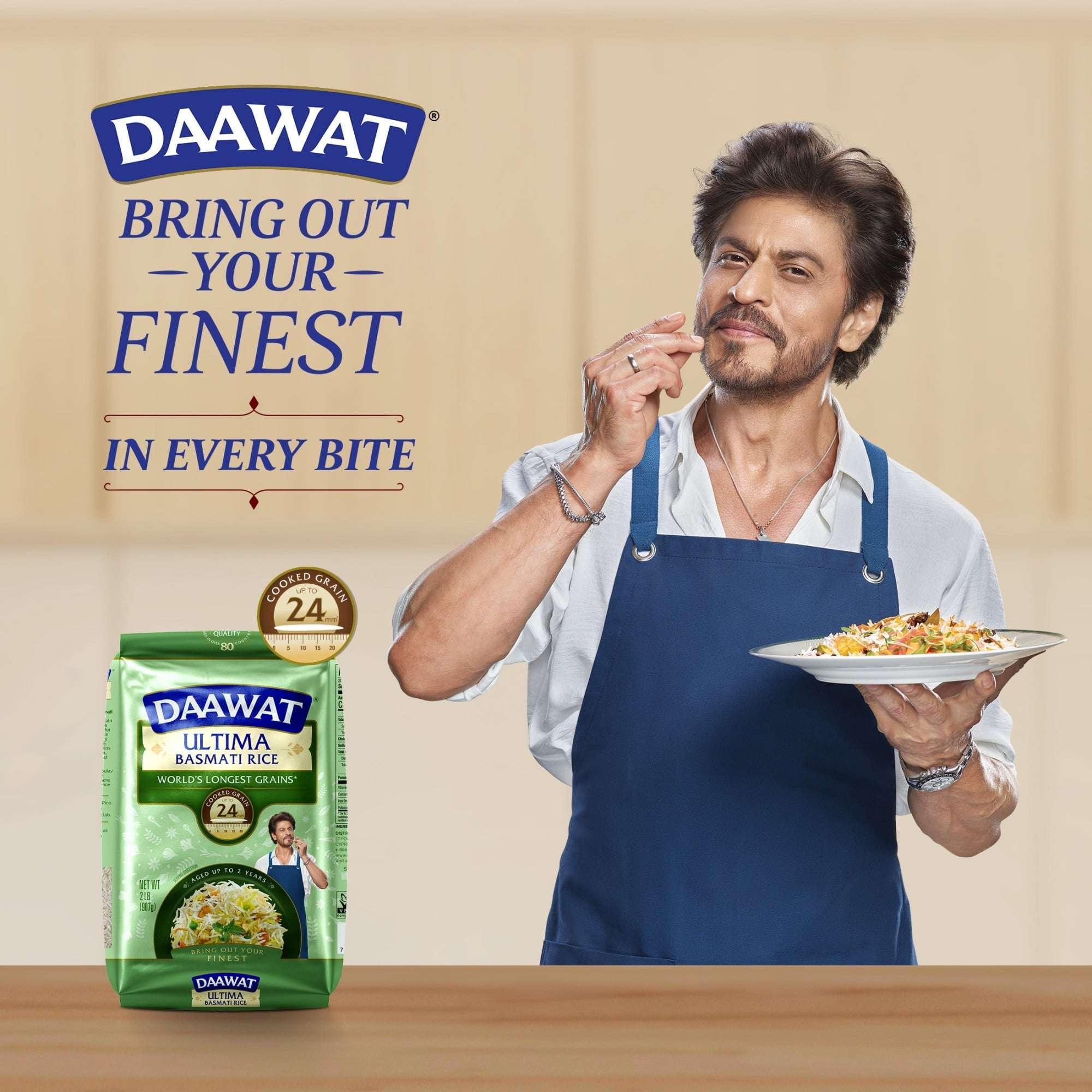 Daawat Ultima Naturally Aged Indian White Basmati Rice, Extra Long Grain, Gluten-free - 2lb Bag - Image 12