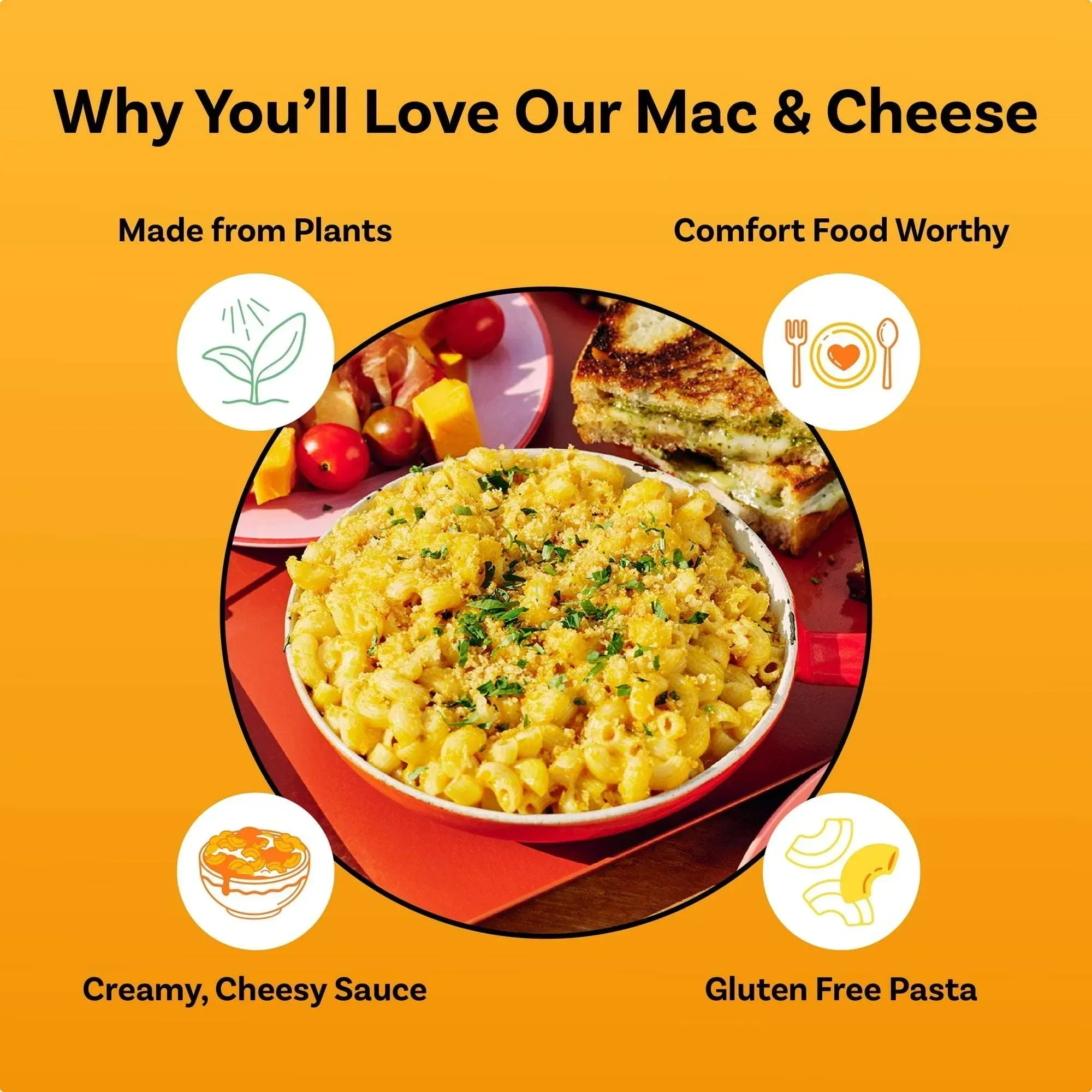 Daiya Dairy Free Gluten Free Deluxe Cheddar Mac & Cheese, Vegan, 10.6 oz (Shelf Stable) - Image 5
