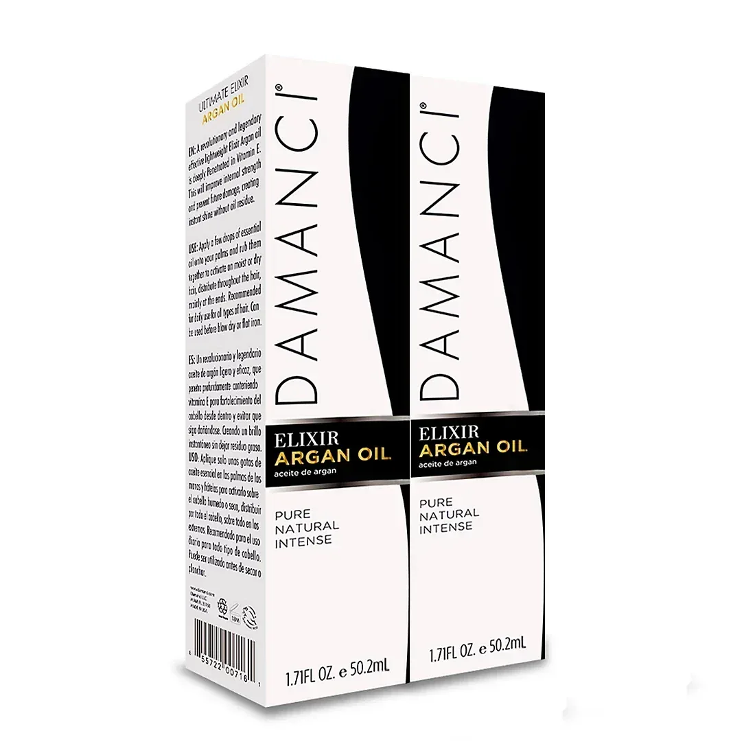 Damanci Elixir Argan Oil, 2 pk./1.7 oz. - Image 2