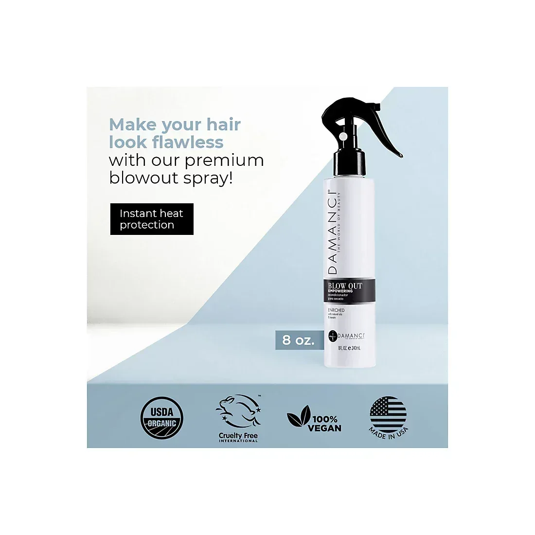 Damanci Empowering Blowout Spray, 2 pk./8 oz. - Image 5