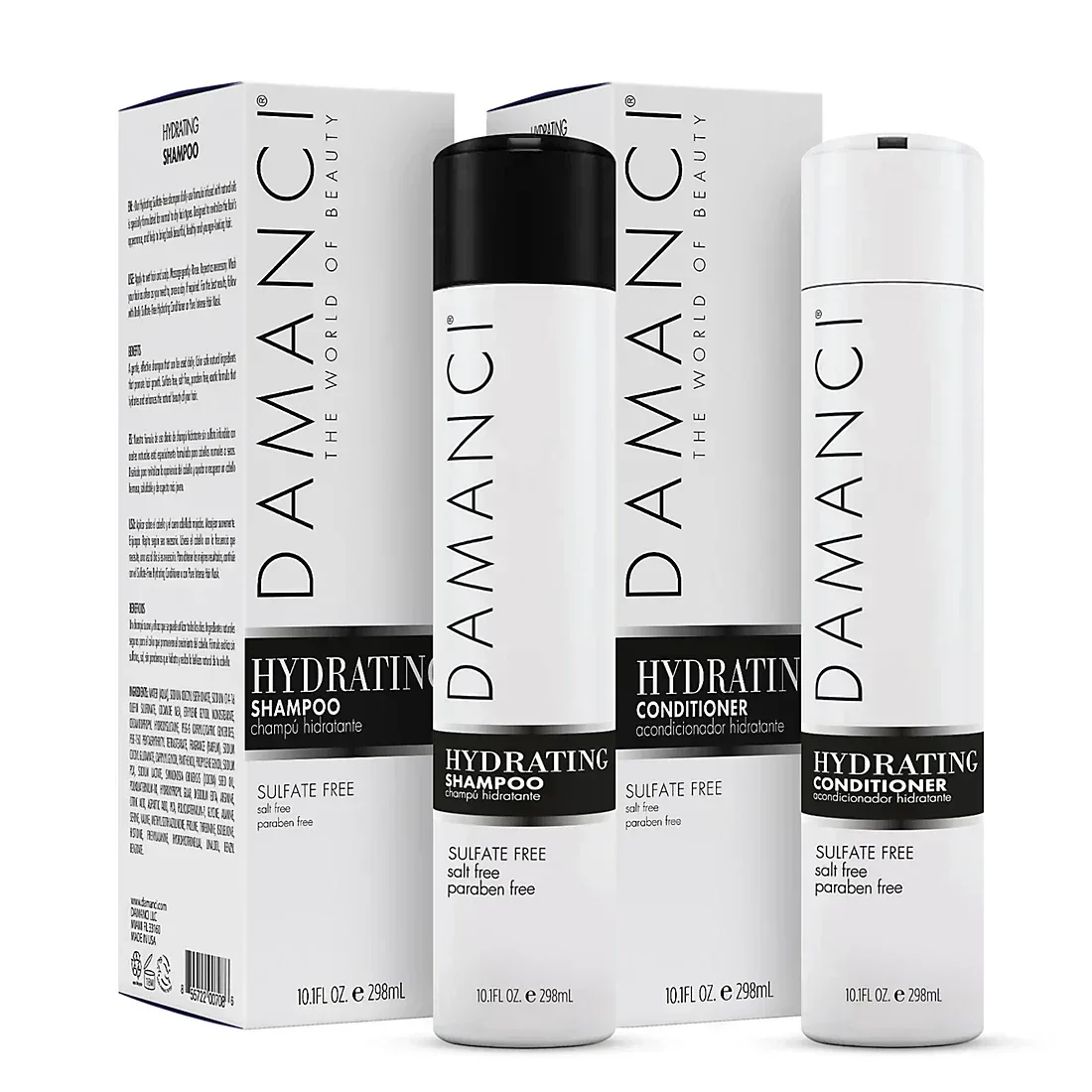 Damanci Hydrating Shampoo and Conditioner Duo, 10 oz. - Image 2