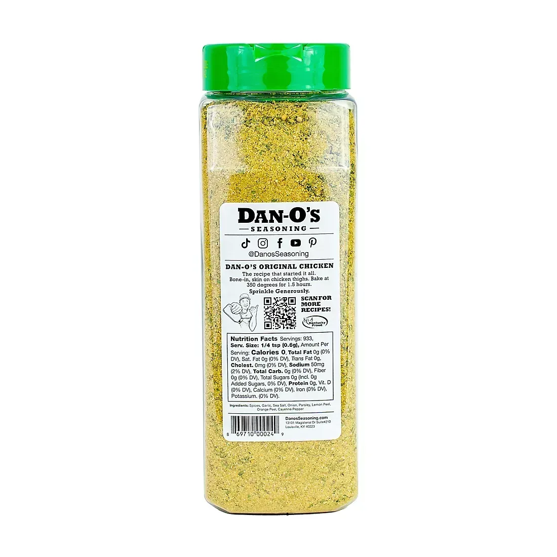 Dan-O's Original Seasoning, 20 oz. - Image 2