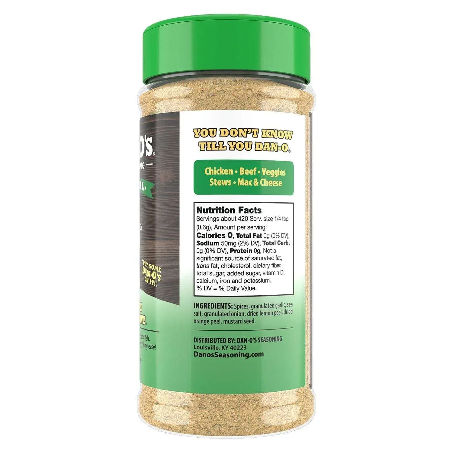 Dan-O's Original Seasoning, 8.9 oz. - Image 9