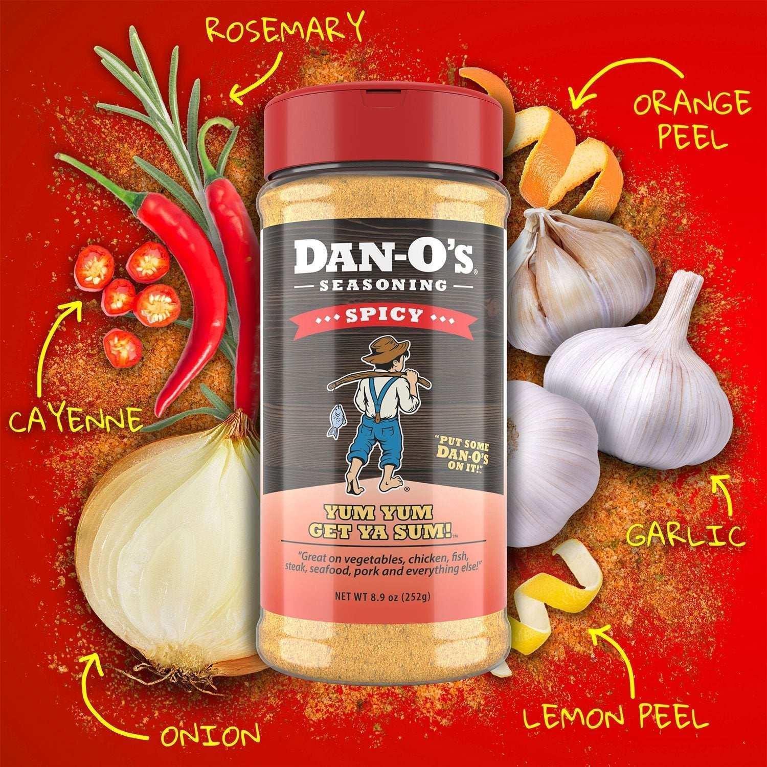 Dan-O's Spicy Seasoning, 8.9 oz. - Image 3