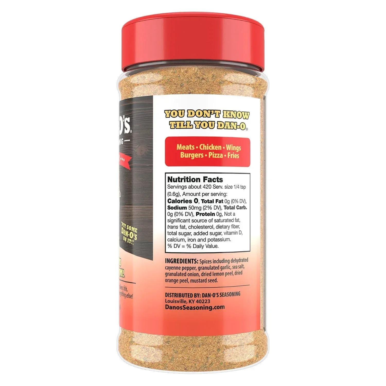 Dan-O's Spicy Seasoning, 8.9 oz. - Image 8