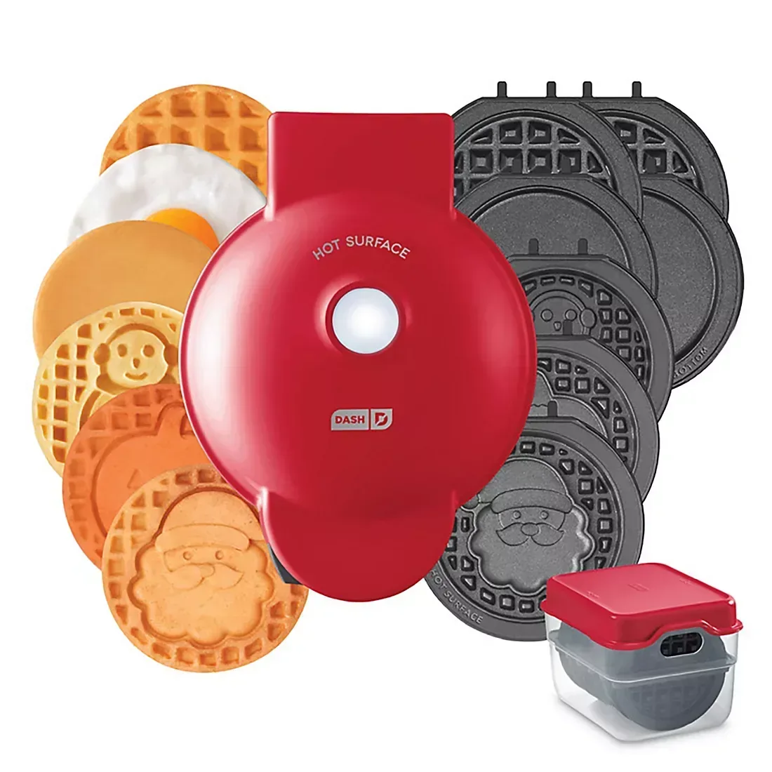 Dash Holiday MultiMaker Mini Shape Waffle Maker - Image 2
