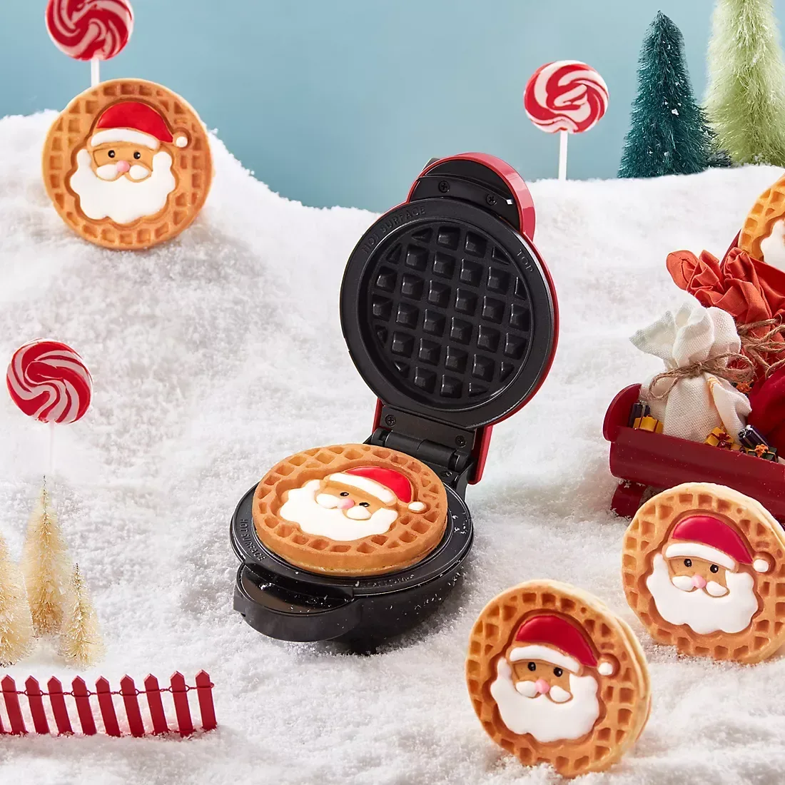 Dash Holiday MultiMaker Mini Shape Waffle Maker - Image 3