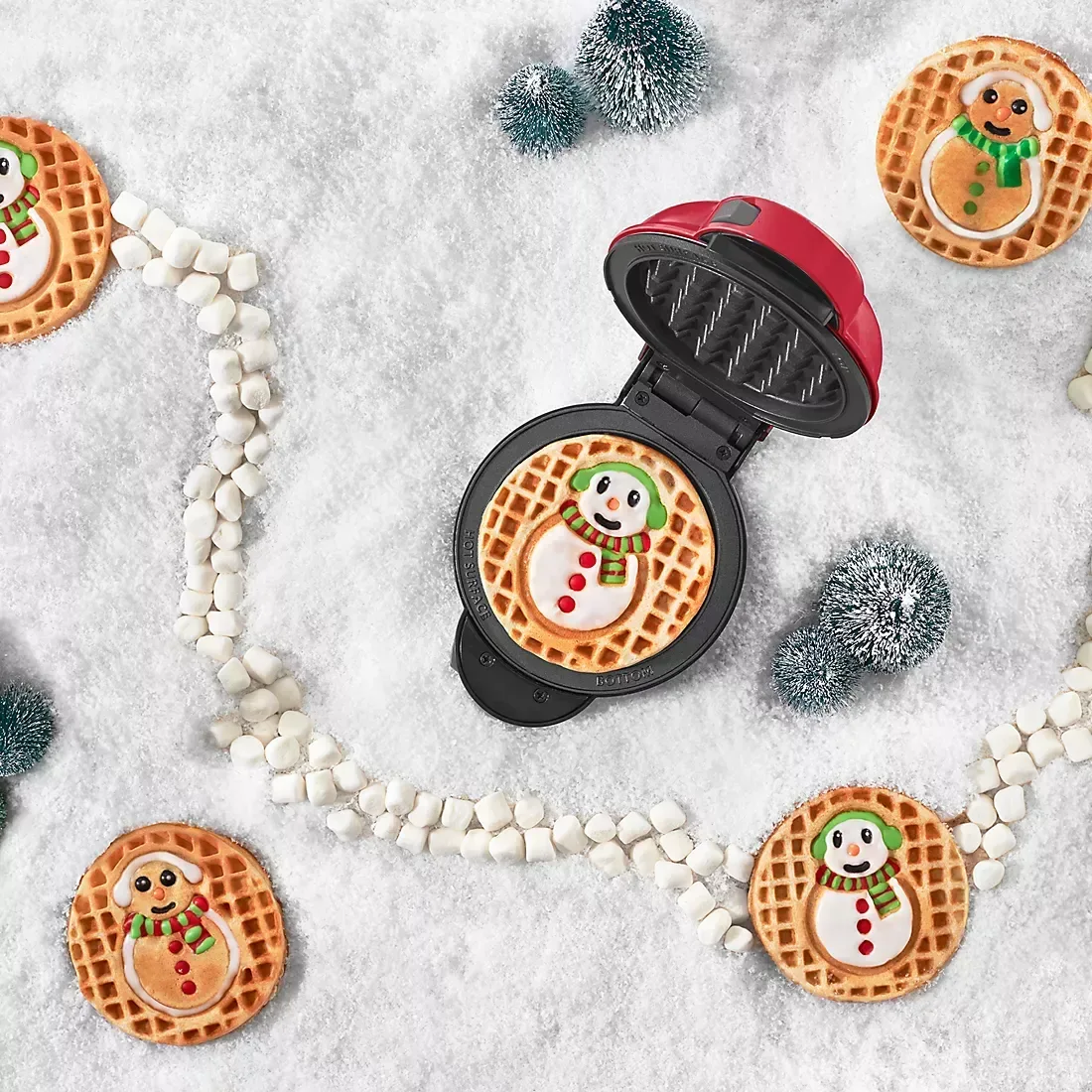 Dash Holiday MultiMaker Mini Shape Waffle Maker - Image 5
