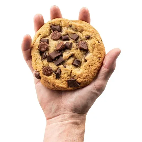 David’s Cookies Decadent Triple Chocolate made with mini Hershey’s Kisses and Reese’s Peanut Butter Cup Cookies Tin – 2 Count - Image 4