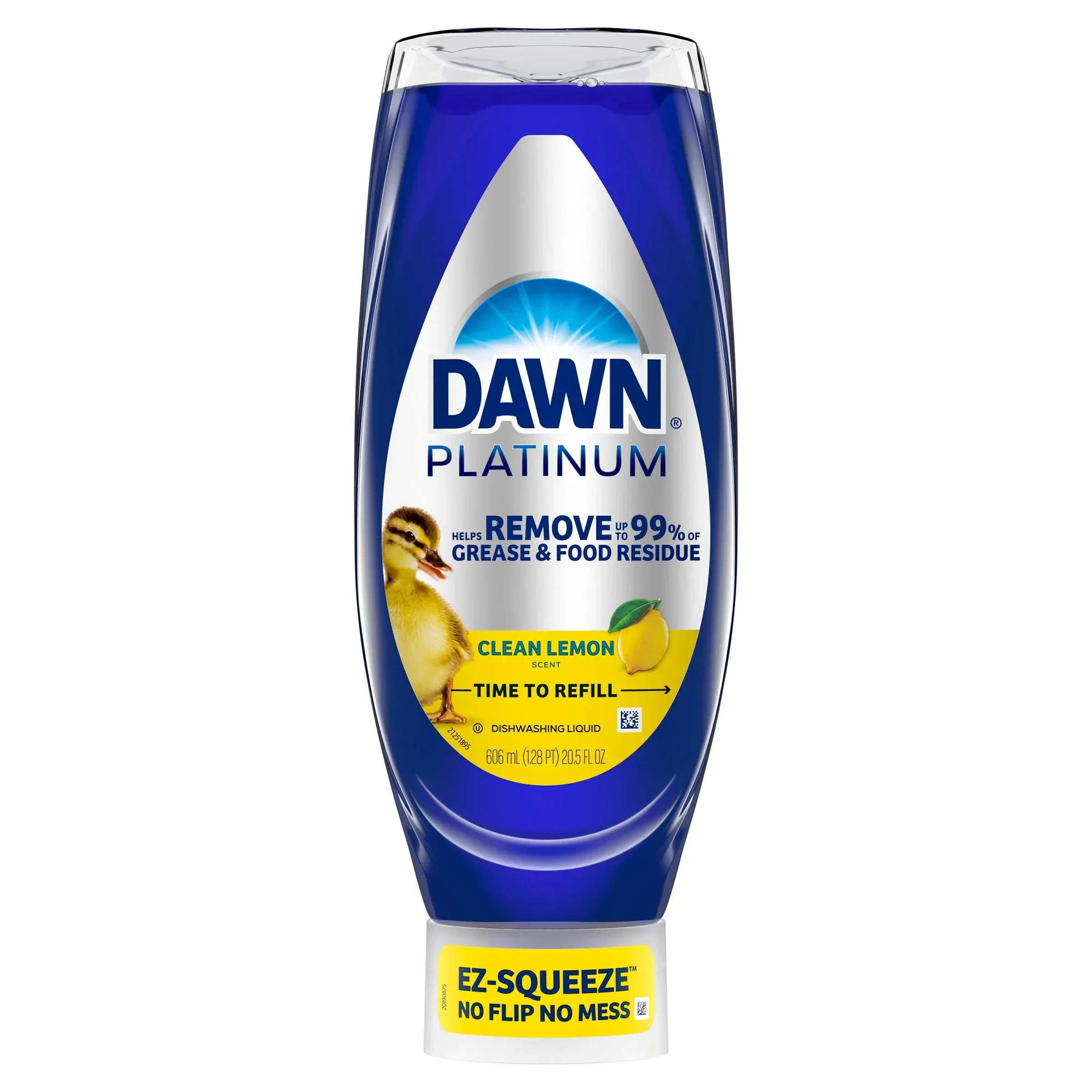 Dawn Platinum Dish Soap, Clean Lemon, 20.5 fl oz, 3-count - Image 5