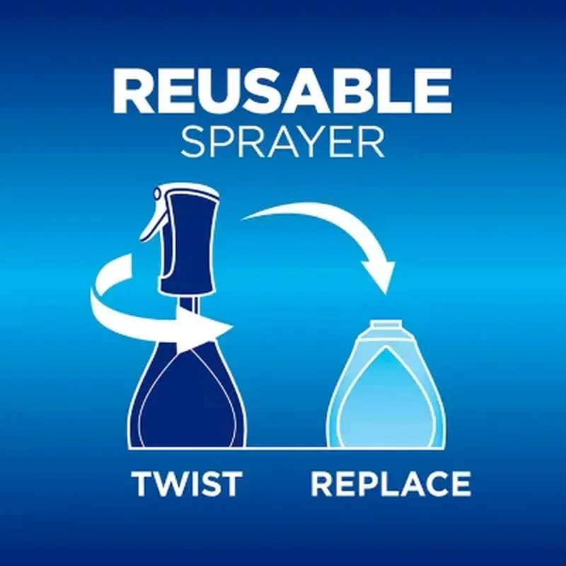 Dawn Platinum Powerwash Dish Spray Bottle Set, Fresh Scent, 1 Spray Bottle + 2 Refills, 48 Fl. Oz. - Image 5