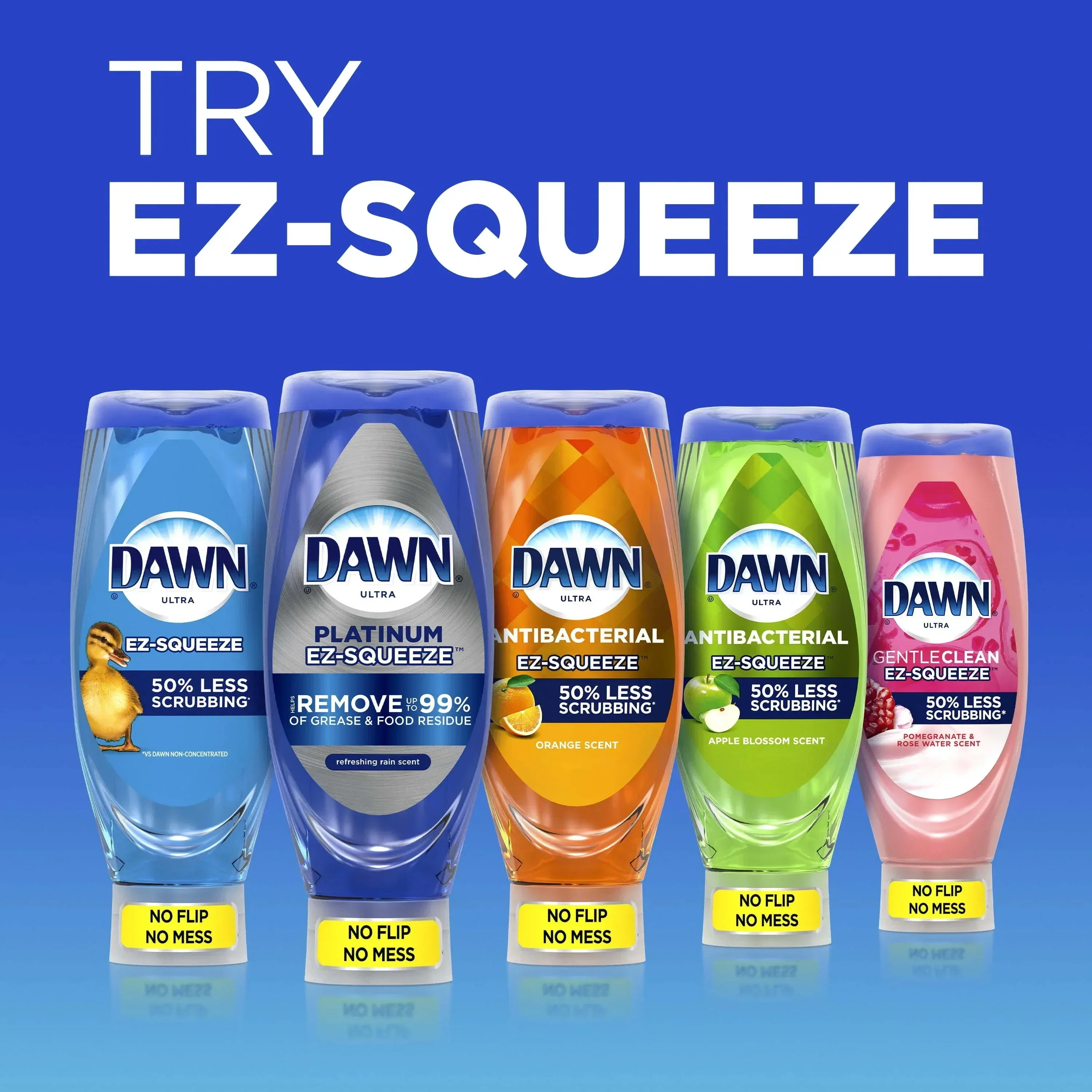 Dawn Ultra Antibacterial EZ-Squeeze Hand Soap, Apple Blossom, 14.7 Fl Oz - Image 8