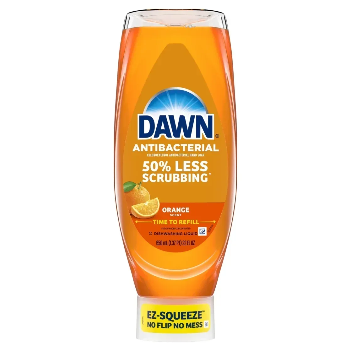 Dawn Ultra Antibacterial EZ-Squeeze Hand Soap, Orange Scent, 22 fl oz - Image 3