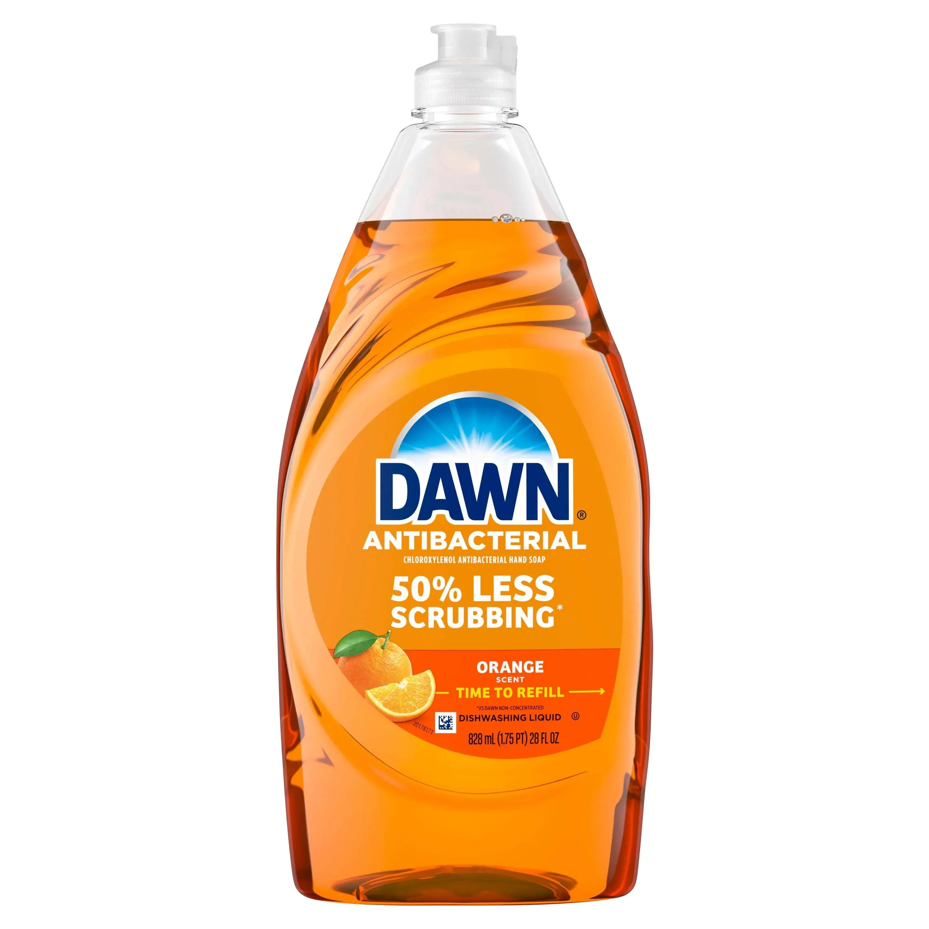 Dawn Ultra Antibacterial Hand Soap, Orange, 28 fl oz - Image 10