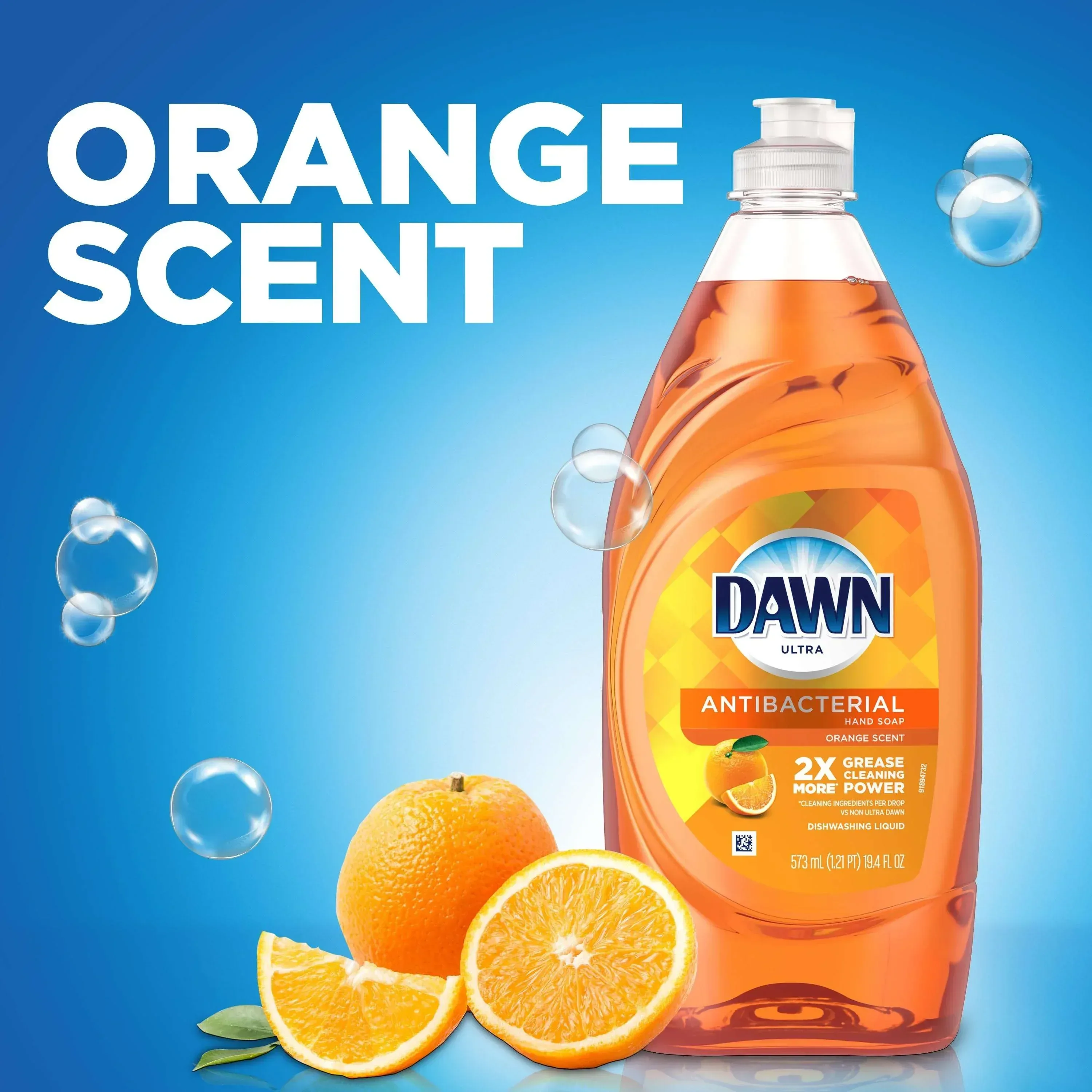 Dawn Ultra Antibacterial Liquid Dish Soap, Orange Scent, 40 Fl Oz - Image 5