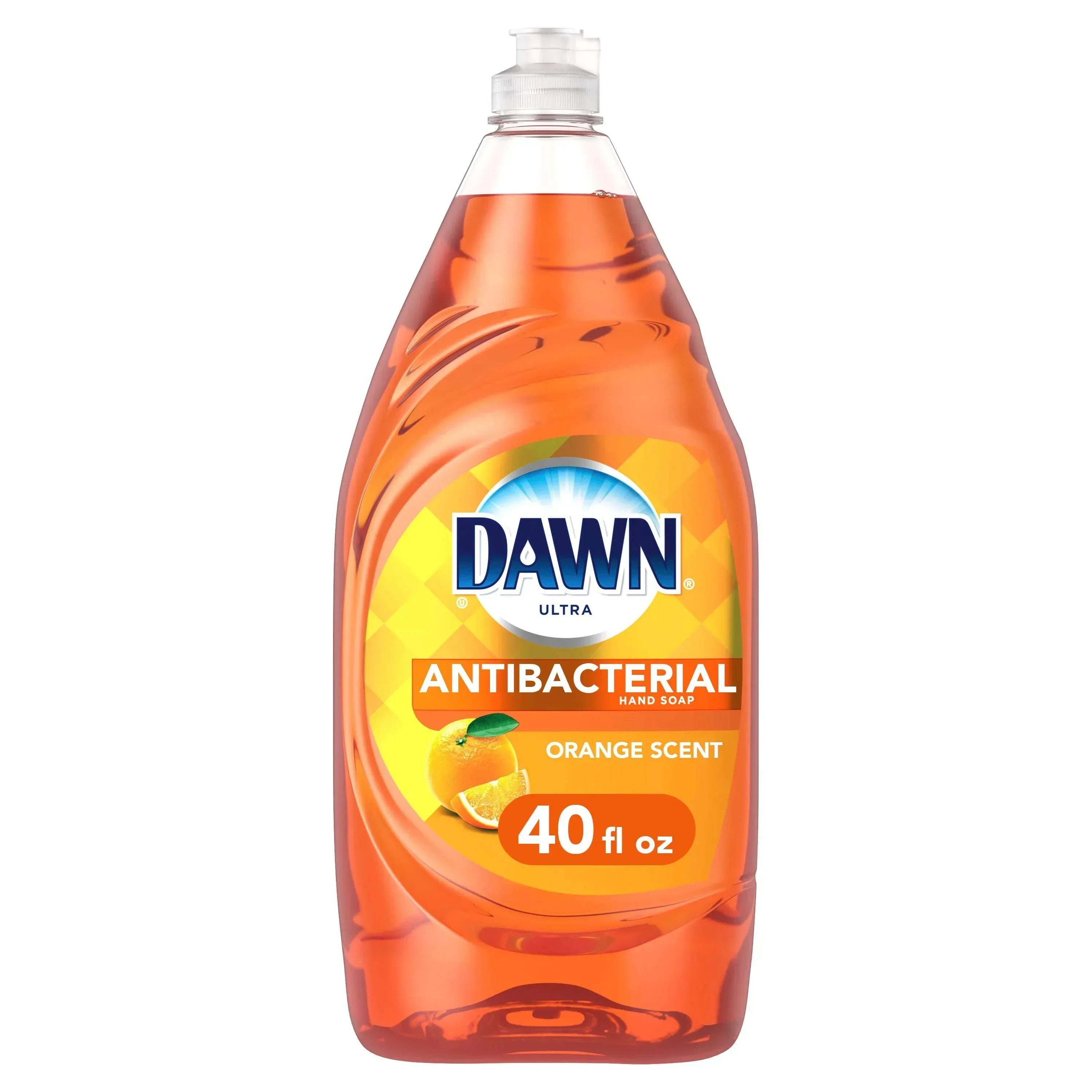 Dawn Ultra Antibacterial Liquid Dish Soap, Orange Scent, 40 Fl Oz - Image 7