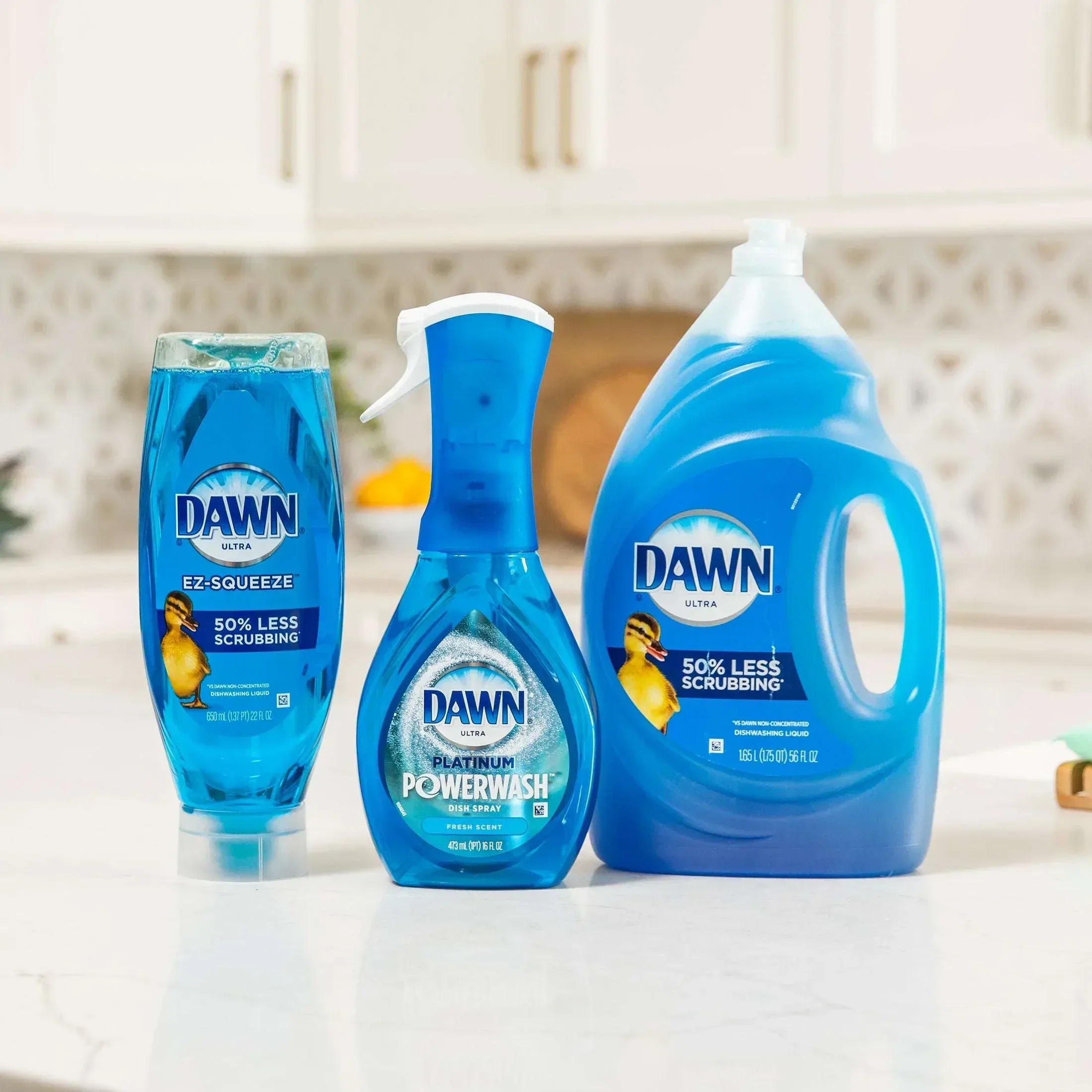 Dawn Ultra Liquid Dish Soap, Dishwashing Liquid, Grease Removal, Original, 18oz - Image 6