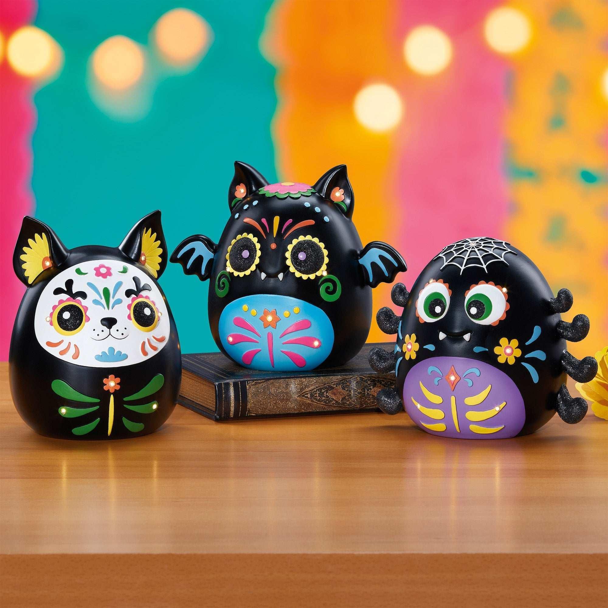 Day of the Dead LED Nightlights, Set of 3