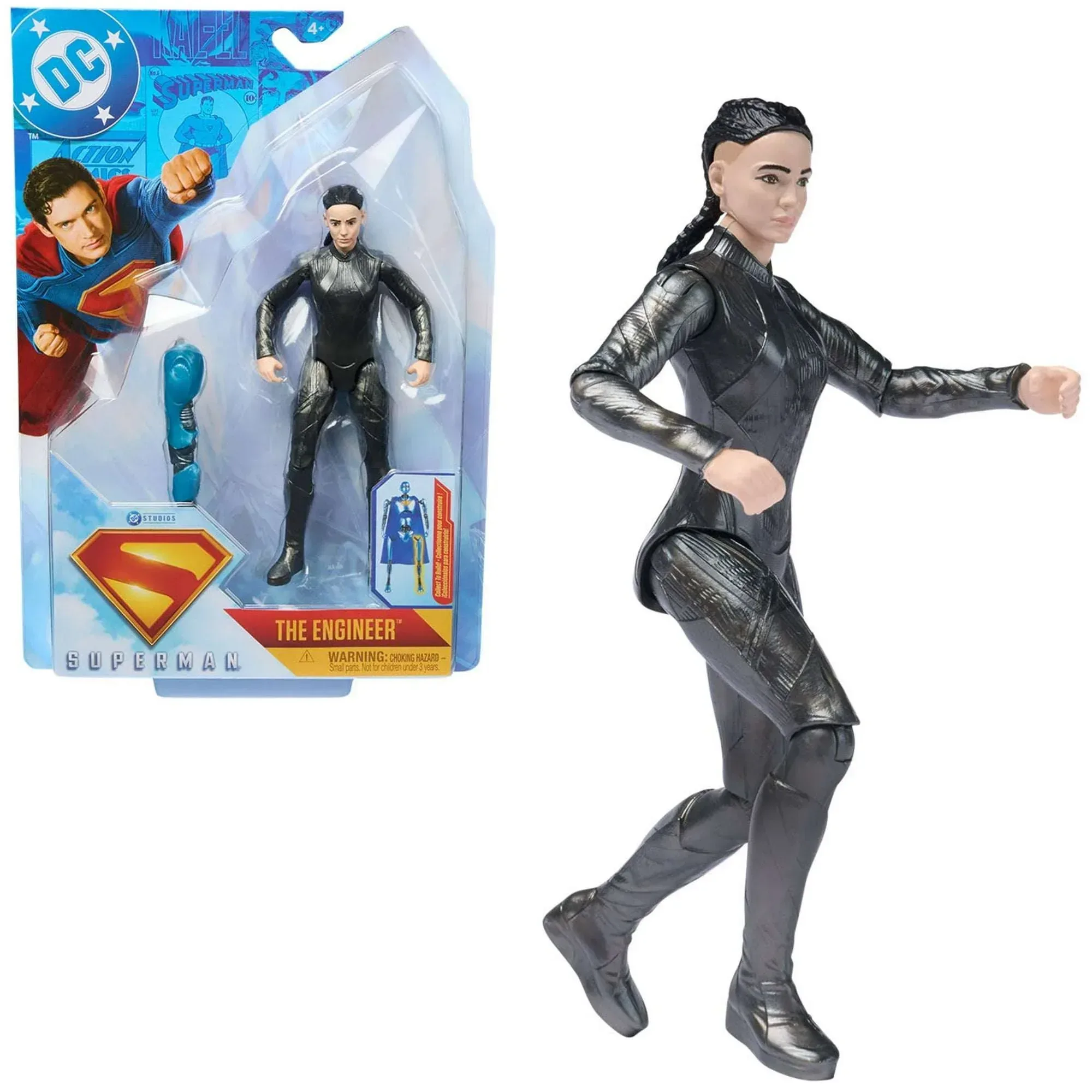 DC Comics SUPERMAN, Superman 6-inch Action Figure, for Ages 4 and up - Image 3
