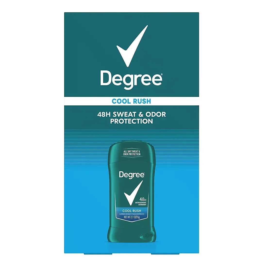 Degree Men's Cool Rush 48 Hour Deodorant, 5 pk. - Image 2