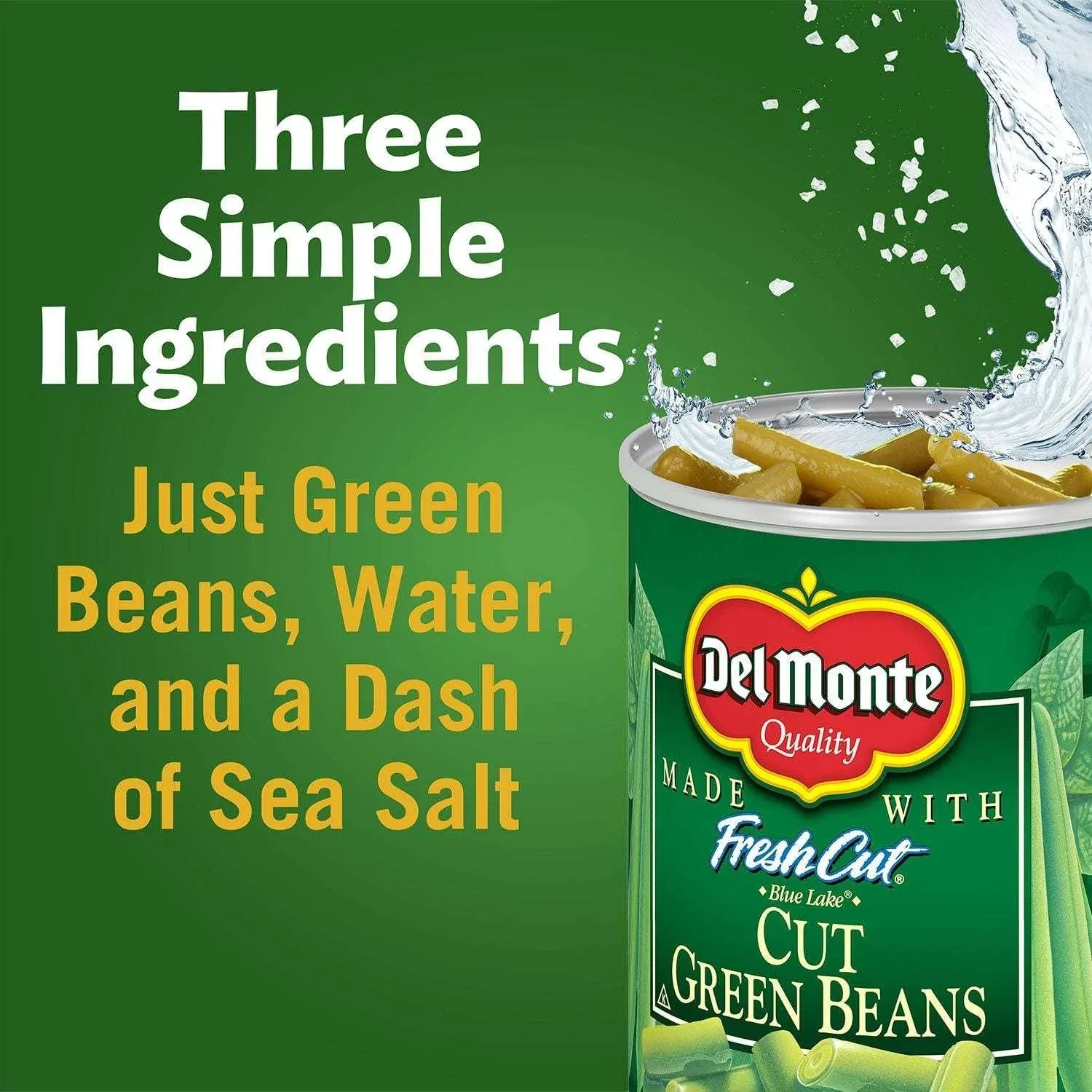 Del Monte Cut Green Beans, 14.5 oz., 8 pk. - Image 3