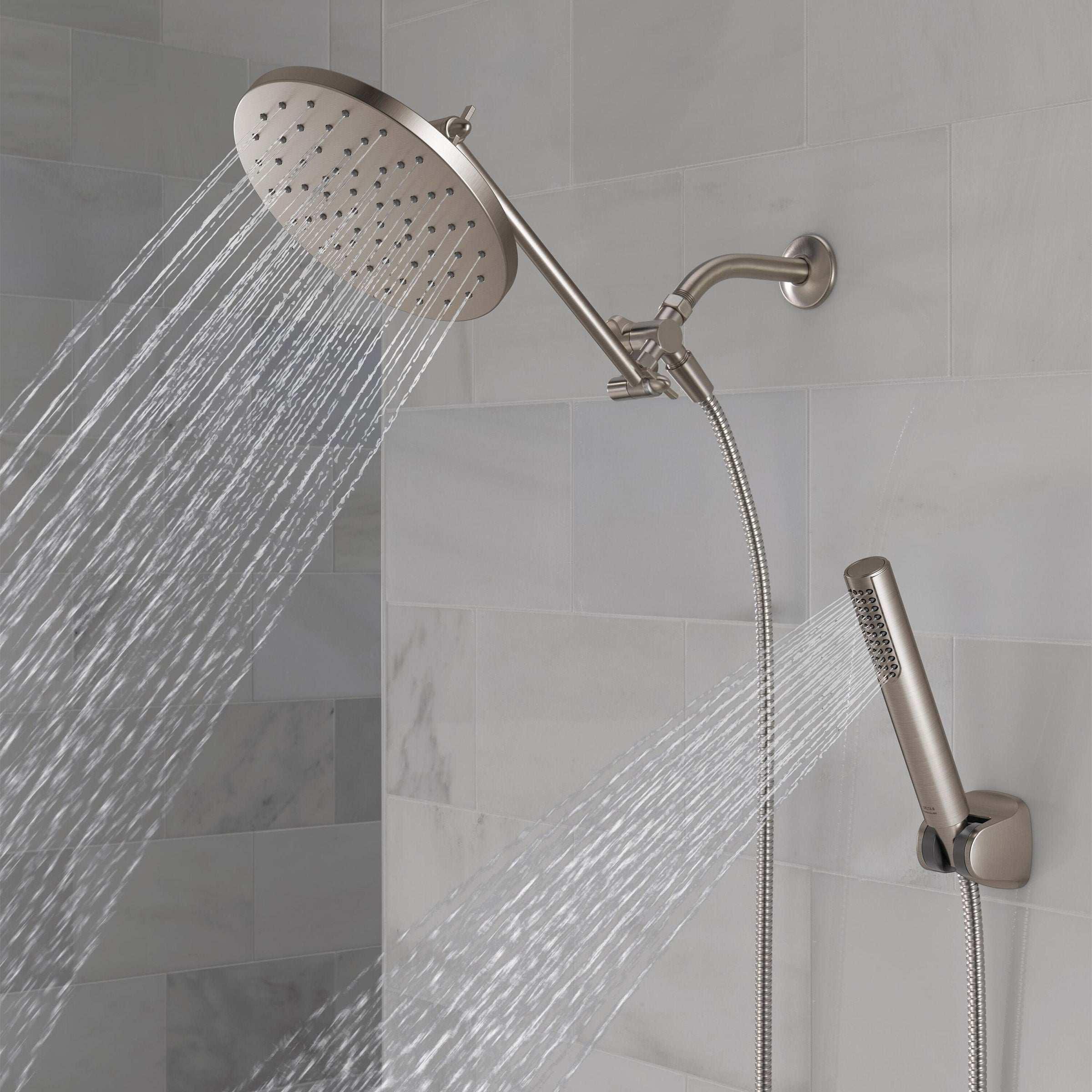 Delta Adjustable Shower Head with Hand Shower - Image 2