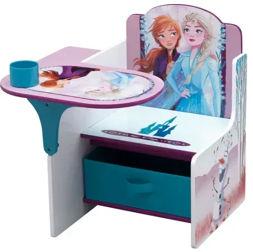 Delta Children Disney Frozen II Chair Desk with Storage Bin - Image 3