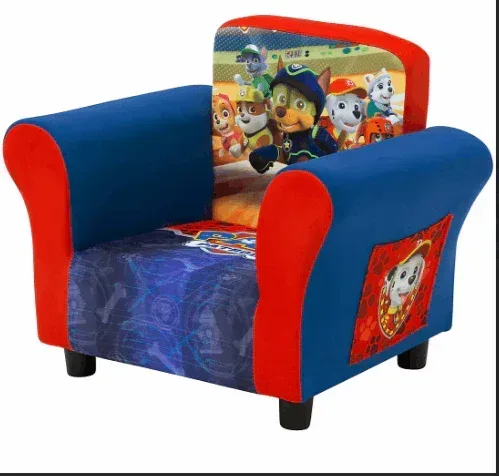 Delta Children Nickelodeon PAW Patrol Upholstered Toddler Chair - Image 2