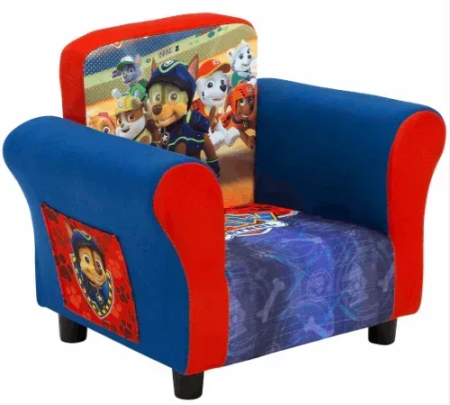 Delta Children Nickelodeon PAW Patrol Upholstered Toddler Chair - Image 3