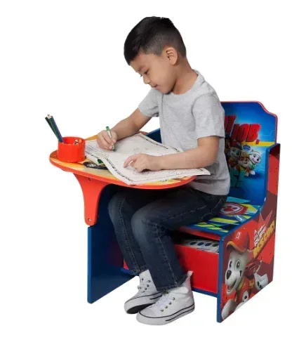 Delta Children PAW Patrol Chair Desk with Storage Bin - Image 3