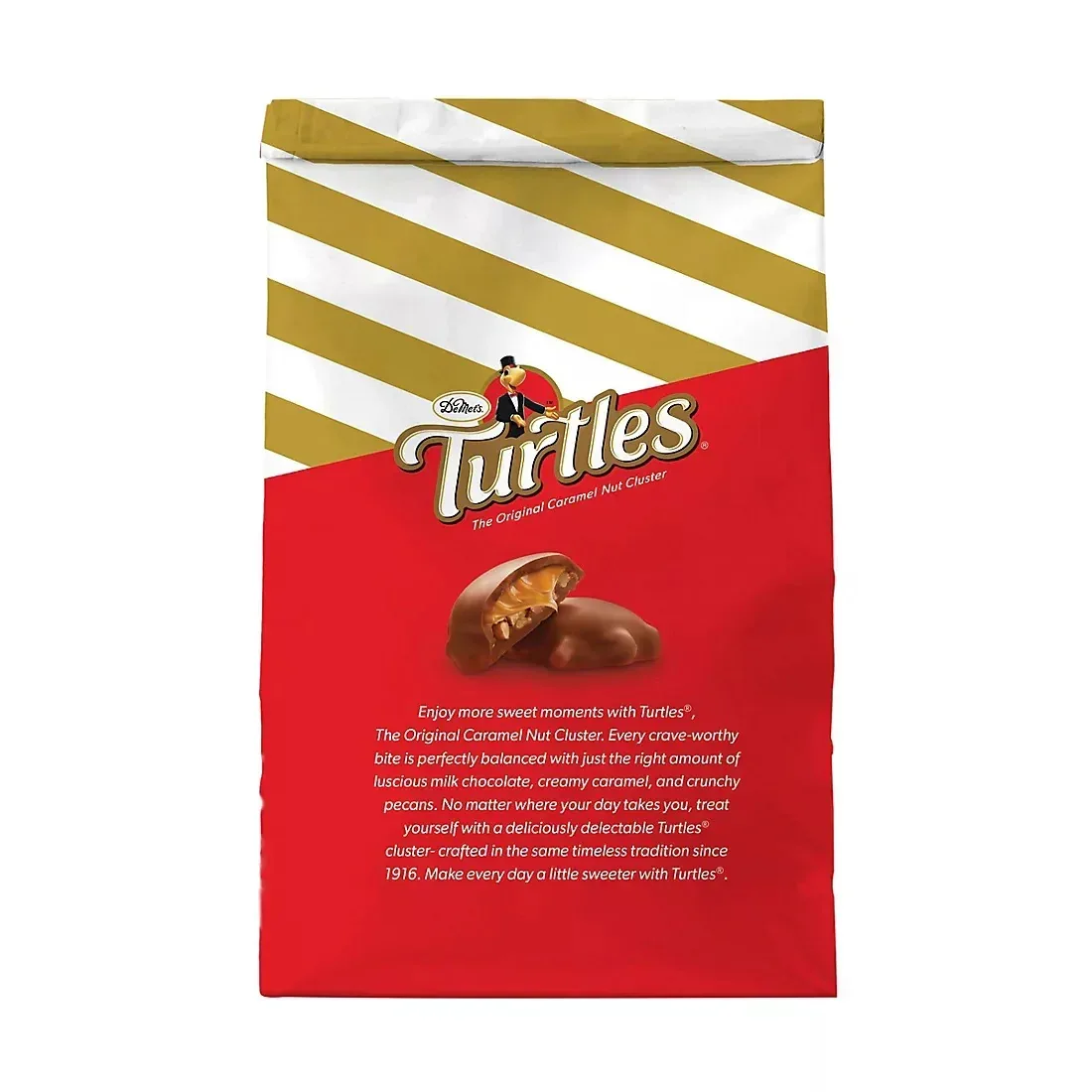 Demet's Turtles Original Pecan, 17.5oz Bag - Image 2