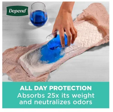 Depend Fresh Protection Adult Incontinence Underwear for Women, Large - Blush, 84 ct. - Image 3