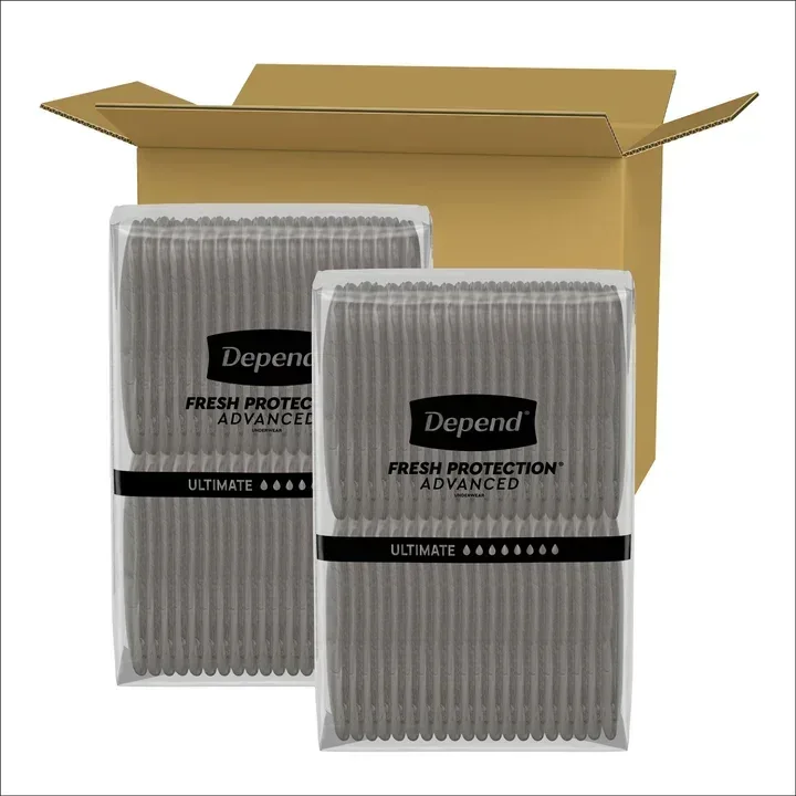 Depend Fresh Protection Advanced Incontinence Underwear for Men, Ultimate Absorbency, Disposable Protective Underwear - Image 7